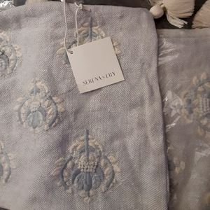 SERENA AND LILY BRAND NEW PILLOW COVERS